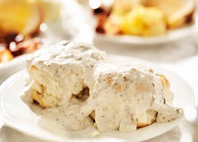 Image of Pork Biscuits & Gravy