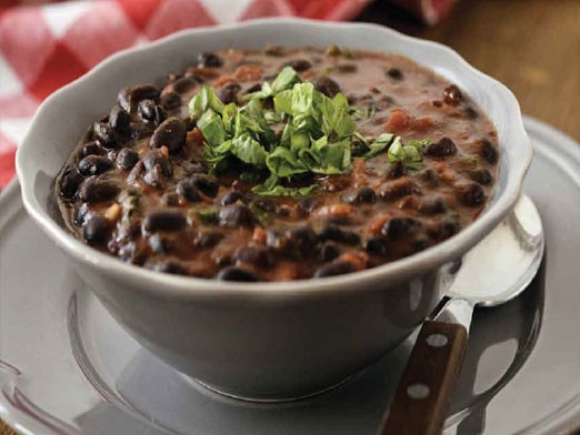 Image of Black Bean Soup  with Toasted Cumin & Cilantro