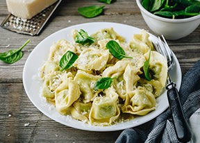 Image of Tortellini with Spinach