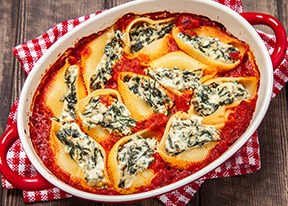 Image of Stuffed Shells with Spinach & Ricotta