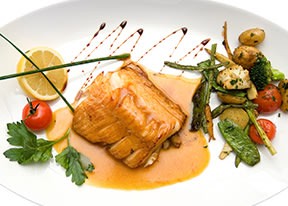 Image of Haddock with Orange & Ginger Sauce