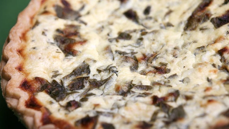 Image of Recipe: Basil Quiche for Dogs