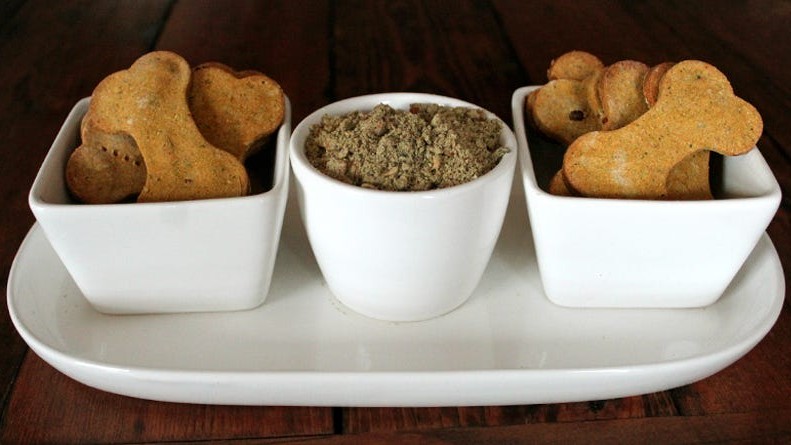 Image of Banana and Pumpkin Dog Treats