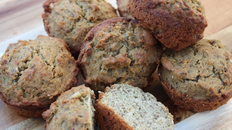 Image of Gluten-Free Thrive Banana and Chia Seed Dog Muffins