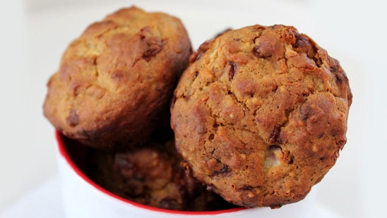 Image of Cheese and Apple Dog Muffins
