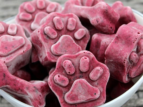 RECIPE: Healthy Frozen Goat Milk Treats For Dogs That Help With