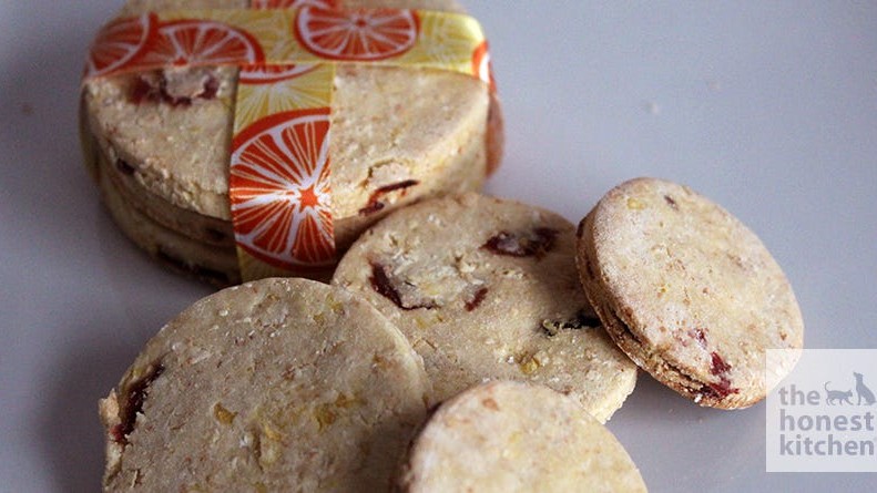 Image of Orange and Cranberry Dog Treats