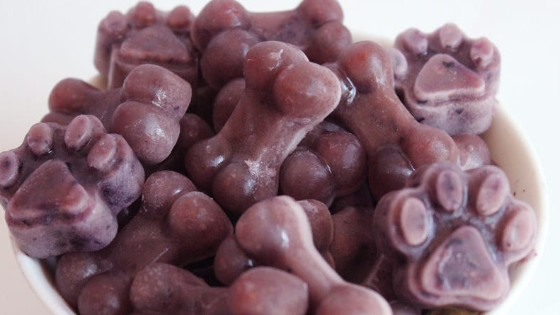 Image of Blueberry and Bone Broth Frozen Treats
